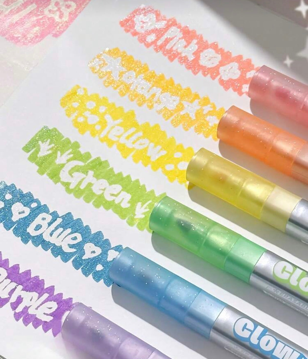 Zauber Glitzer Textmarker