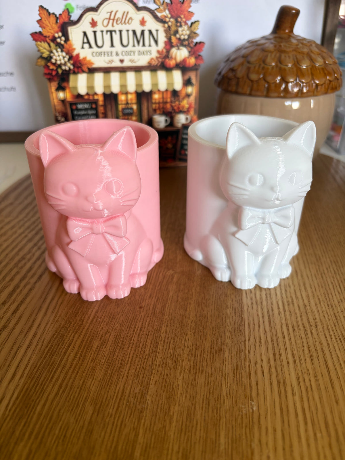 Katzen Stiftehalter