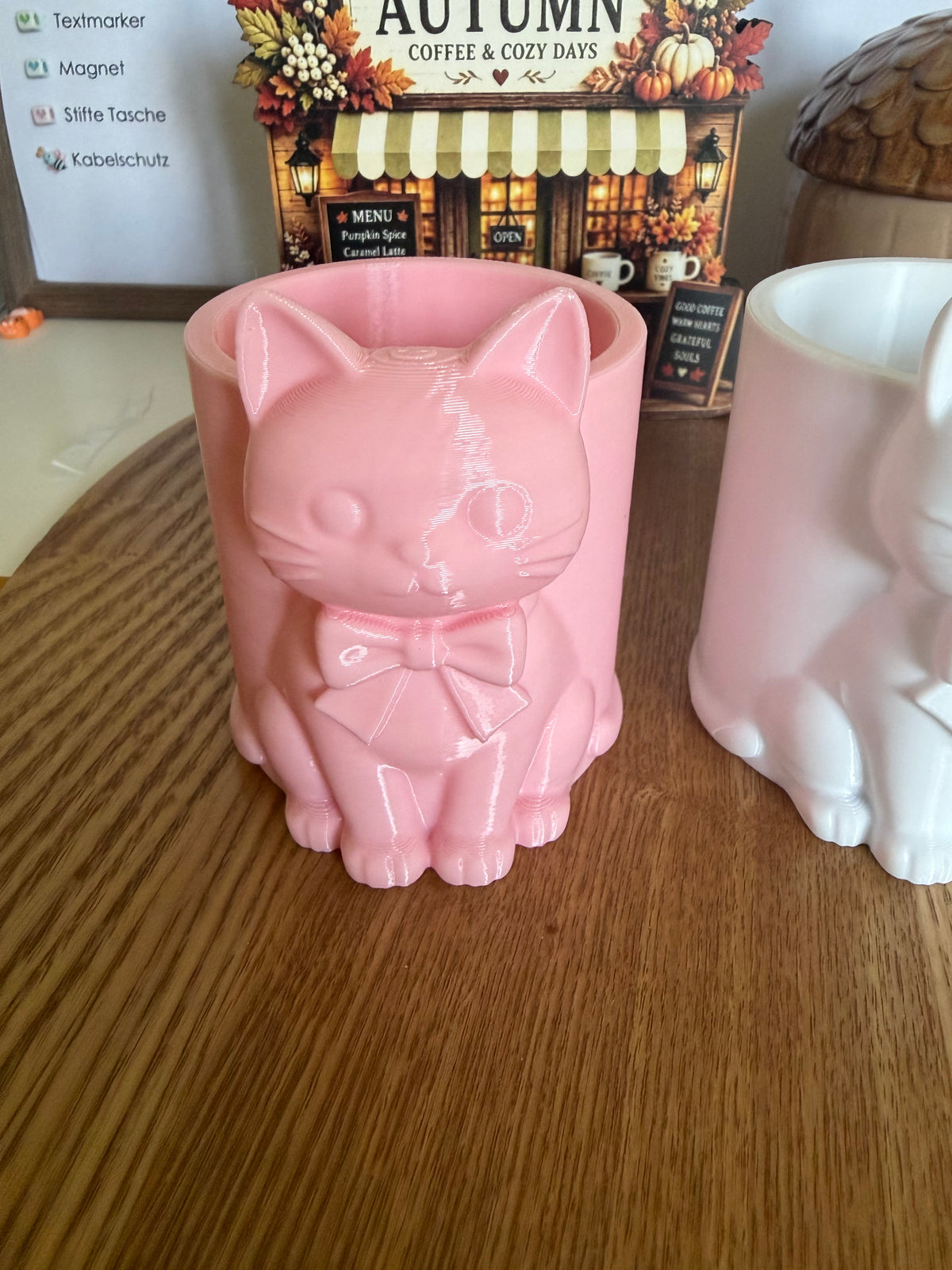 Katzen Stiftehalter