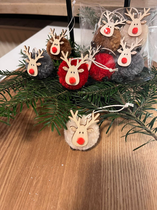 Pompon - Rentieranhänger