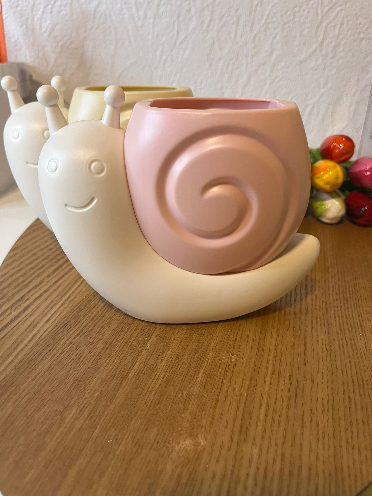 Schnecken Stiftehalter