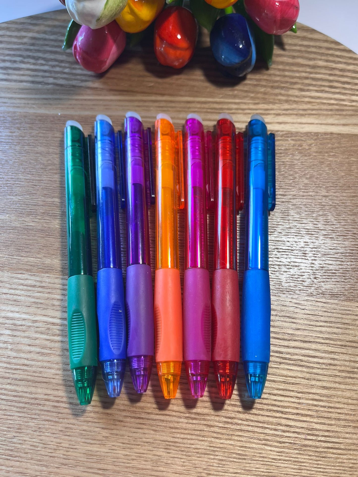 Radierbare Gelstifte bunt